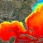 Earthnc | Weather And Tides   Florida Water Temperature Map