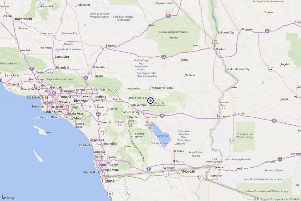 Earthquake: 3.7 Quake Strikes Near Twentynine Palms, Calif. - Los - 29 Palms California Map