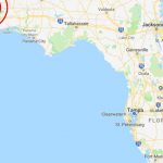 Earthquake Strikes Near Alabama Florida State Line, Fifth Quake In   Alabama Florida Coast Map