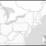 Eastern States Northeast Usa Outline Map   Berkshireregion   Printable Map Of Eastern United States