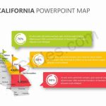 Editable California Powerpoint Map | Pslides   Free Editable Map Of California Counties
