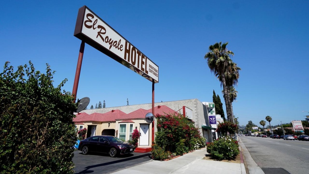 El Royale Hotel, Los Angeles, Ca - Booking - Map Of Hotels Near Universal Studios California