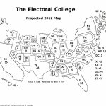 Electoral Map Coloring Page Unique United States With Color Best   Blank Electoral College Map 2016 Printable