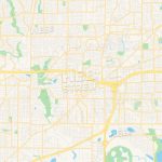 Empty Vector Map Of North Richland Hills, Texas, Usa | Hebstreits   North Richland Hills Texas Map