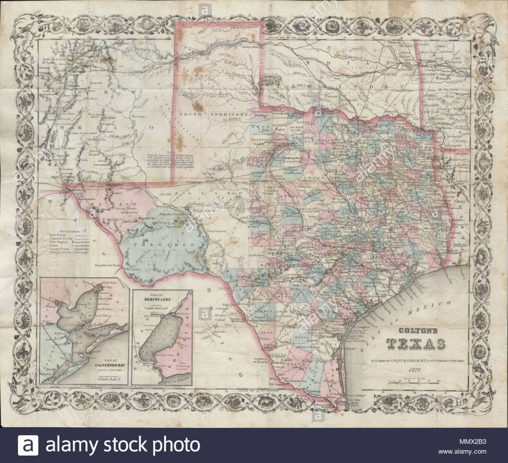 English: An Extremely Rare And Unusual Map Pocket Map Of Texas - Texas Forts Trail Map