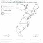 English Colonization   Birch Meadow 5Th Grade   Printable Map Of The 13 Colonies With Names