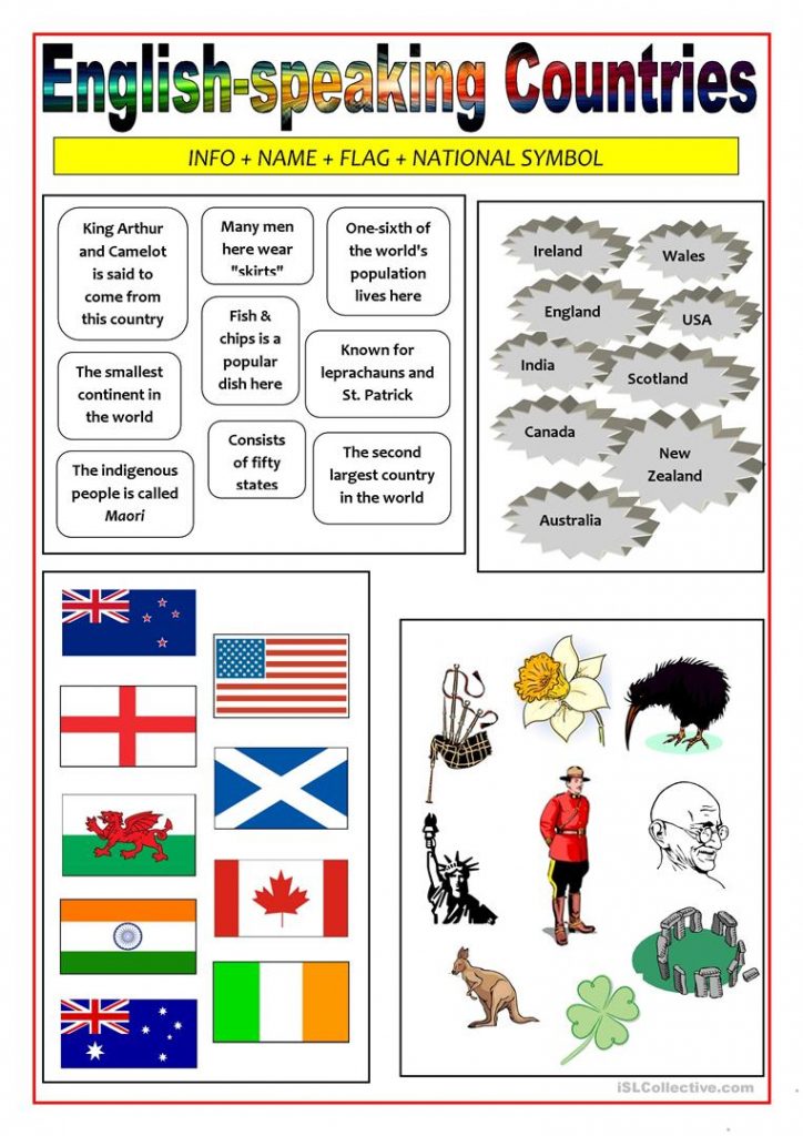 english-speaking-countries-matching-activity-worksheet-free-esl