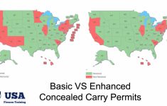 Enhanced Permits And Their Role In Concealed Carry Reciprocity - Texas Reciprocity Map 2017