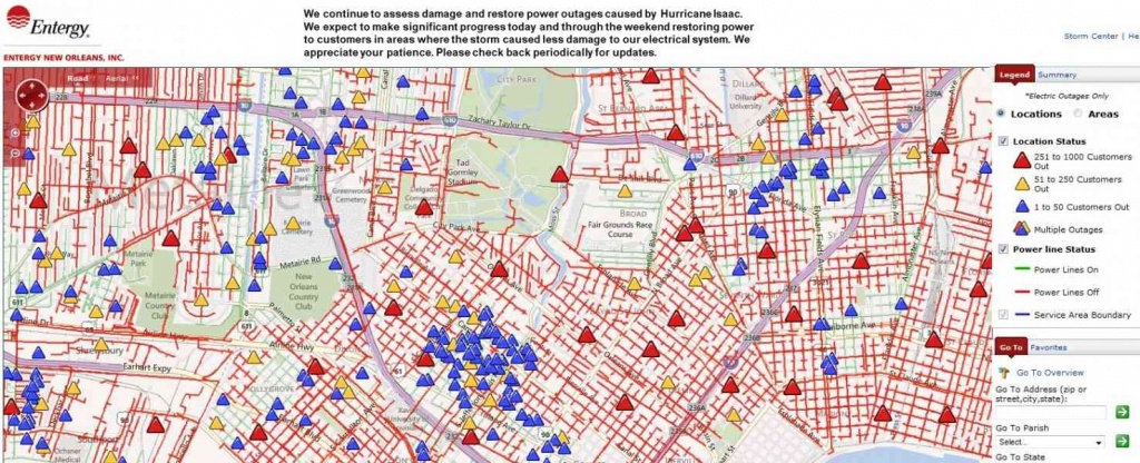 Entergy Outage Map New Orleans | World Map 07 - Entergy Texas Outage Map