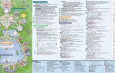 Epcot International Festival Of The Holidays Map 2018 At Walt Disney - Epcot Park Map Printable