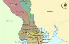 Escambia County Map, Florida - Florida Airparks Map