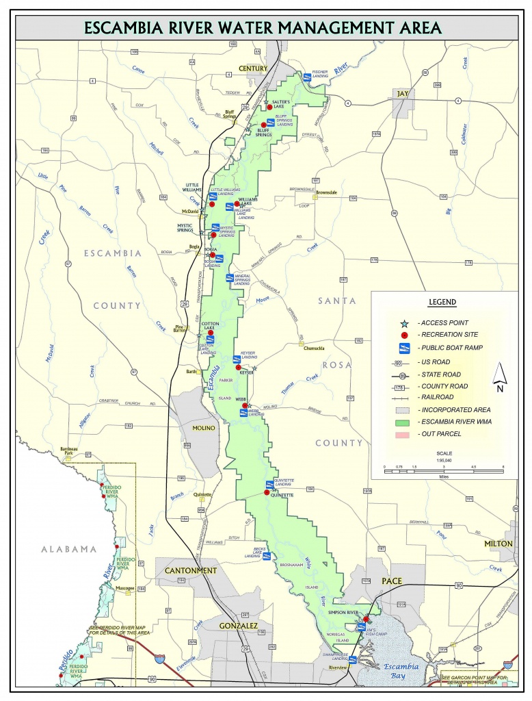 Escambia River | Northwest Florida Water Management District - Northwest Florida Water Management District Map