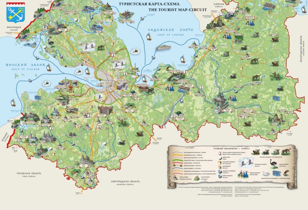 Essential Tourist Maps Of St. Petersburg (Pdf And Jpg) - Printable Tourist Map Of St Petersburg Russia