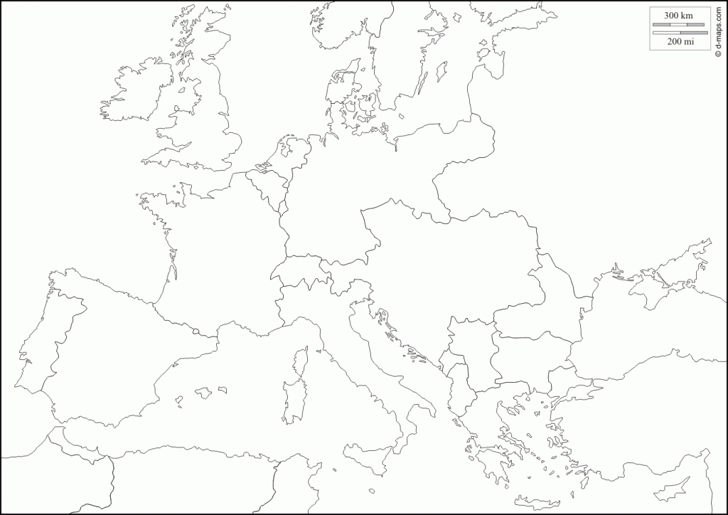 Europe 1914 : Free Map, Free Blank Map, Free Outline Map, Free Base - Blank Map Of Europe 1914 Printable