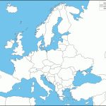 Europe Blank Map (For Use With Fifty Famous Stories Retold) | Year 1   Blank Europe Map Quiz Printable