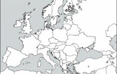 Europe Blank Map Worksheet - Maplewebandpc - Printable Map Of Eastern Europe