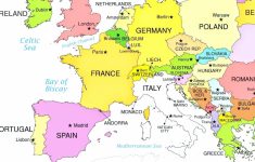 Europe Countries On Printable Map Of With World Maps Within | Maps - Europe Travel Map Printable
