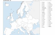 Europe Map Puzzle Printable – Orek - Europe Map Puzzle Printable