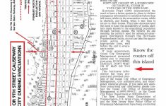 Evacuation Route Map - Printable Street Map Ocean City Nj