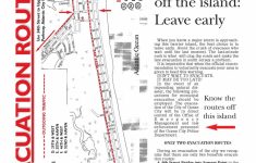 Evacuation Route Map - Printable Street Map Ocean City Nj