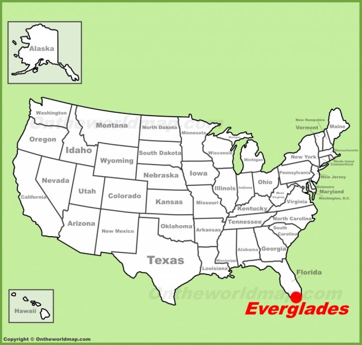 Florida Everglades Map