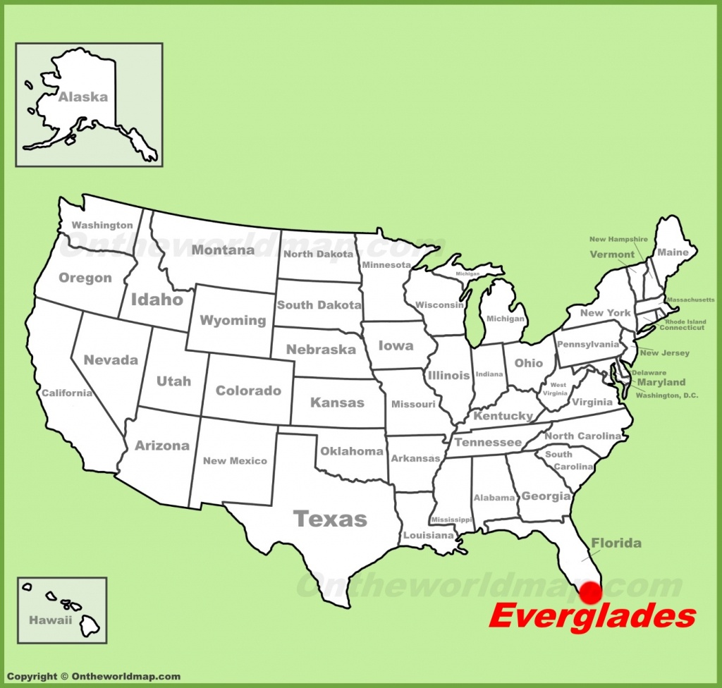 Everglades National Park Maps | Usa | Maps Of Everglades National - Florida Everglades Map