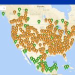 Evolution & Current State Of Public Ev Charging In Usa | Cleantechnica   Ev Charging Stations California Map