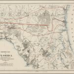 Exceptional Florida Map Prepared For The Union Army   Rare & Antique   Antique Florida Maps For Sale