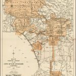 Expanding City Of Los Angeles, Circa 1918 | Maps | City Maps, Old   Historical Maps Of Southern California