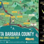 Explore Santa Barbara County On A California Wines Road Trip – The   California Wine Map Poster