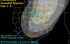 February 2011 Review - Waco Texas Weather Map