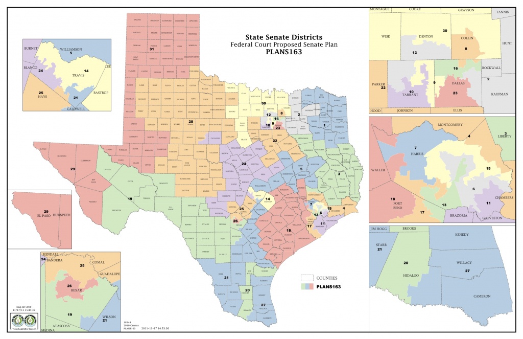 Federal Judges Propose Maps For Texas Legislative Races | The Texas - Texas State Senate District 10 Map