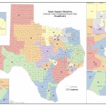 Federal Judges Propose Maps For Texas Legislative Races | The Texas   Texas State Senate Map