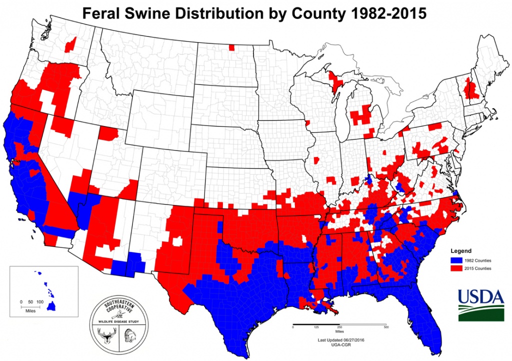 Feral Hogs Are Spreading, But You Can Help Stop Them | Qdma - Texas Deer Hunting Zones Map