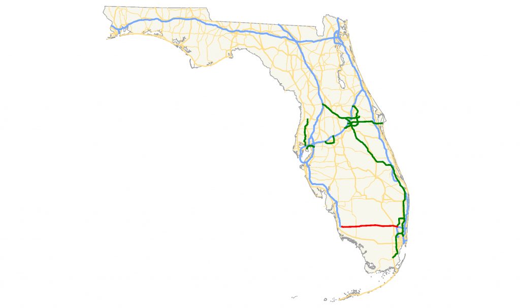 Fichier:alligator Alley Map — Wikipédia - Alligators In Florida Map ...
