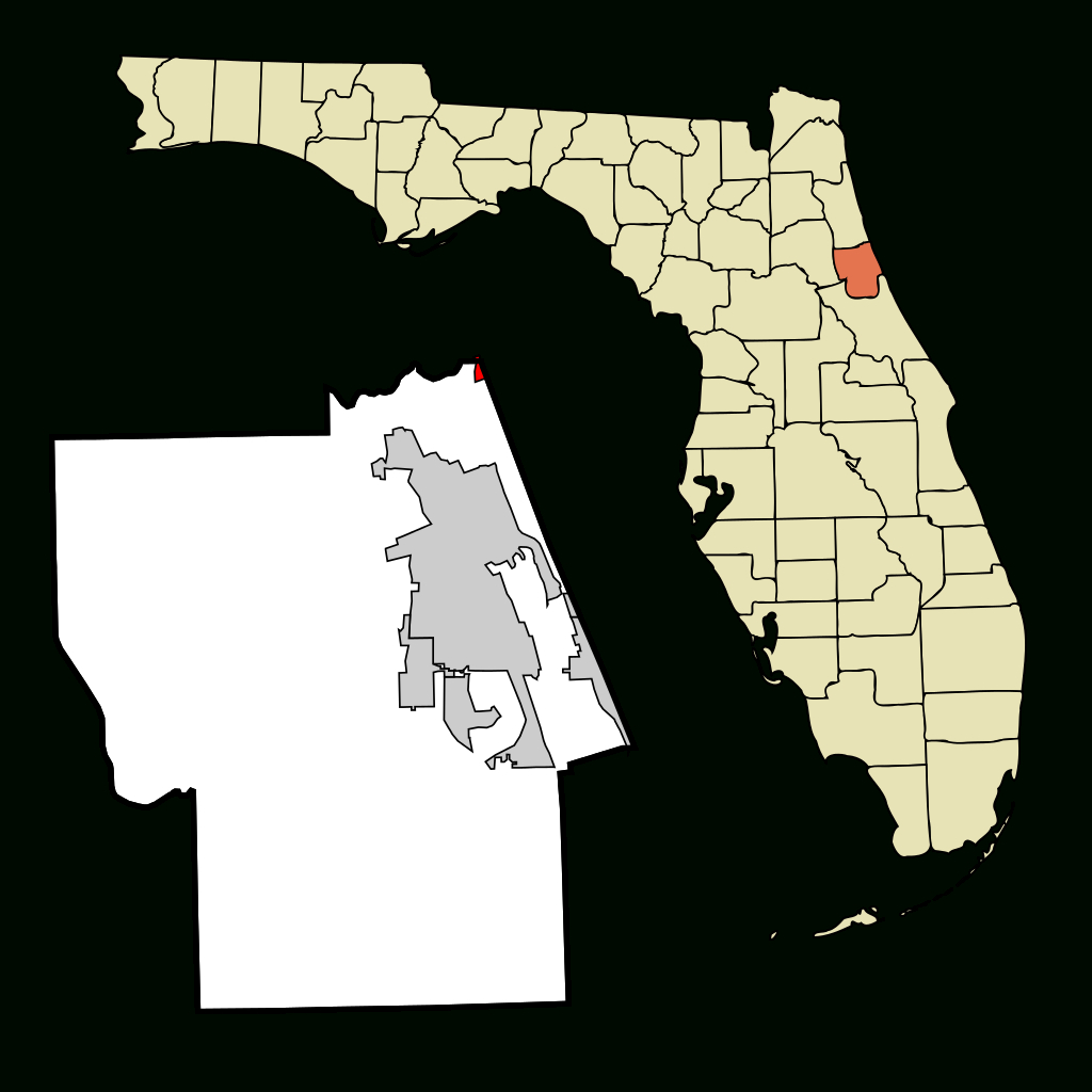 Fichier:flagler County Florida Incorporated And Unincorporated Areas - Marineland Florida Map
