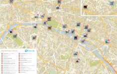 Fichier:paris Printable Tourist Attractions Map — Wikipédia - Printable Map Of Paris With Tourist Attractions