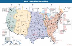File:area Codes &amp; Time Zones Us - Wikimedia Commons - Printable Map Of Us Time Zones With State Names