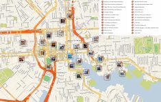 File:baltimore Printable Tourist Attractions Map - Wikimedia Commons - Printable Map Of Baltimore
