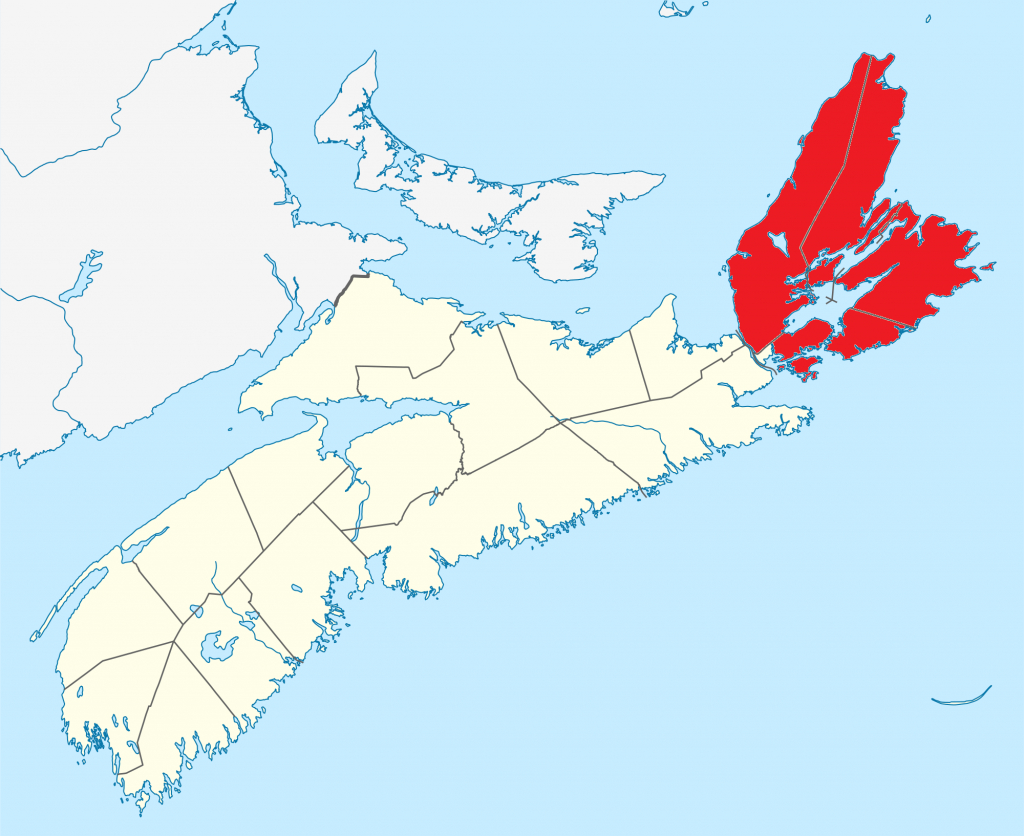 File:cape Breton Island Map - Wikipedia - Printable Map Of Cape Breton Island