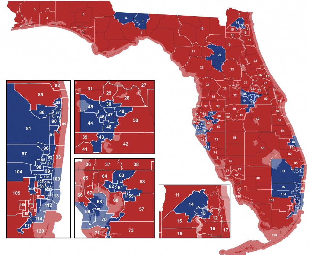 Florida House Of Representatives Map Printable Maps