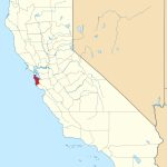 File:map Of California Highlighting San Mateo County.svg   Wikipedia   San Mateo California Map