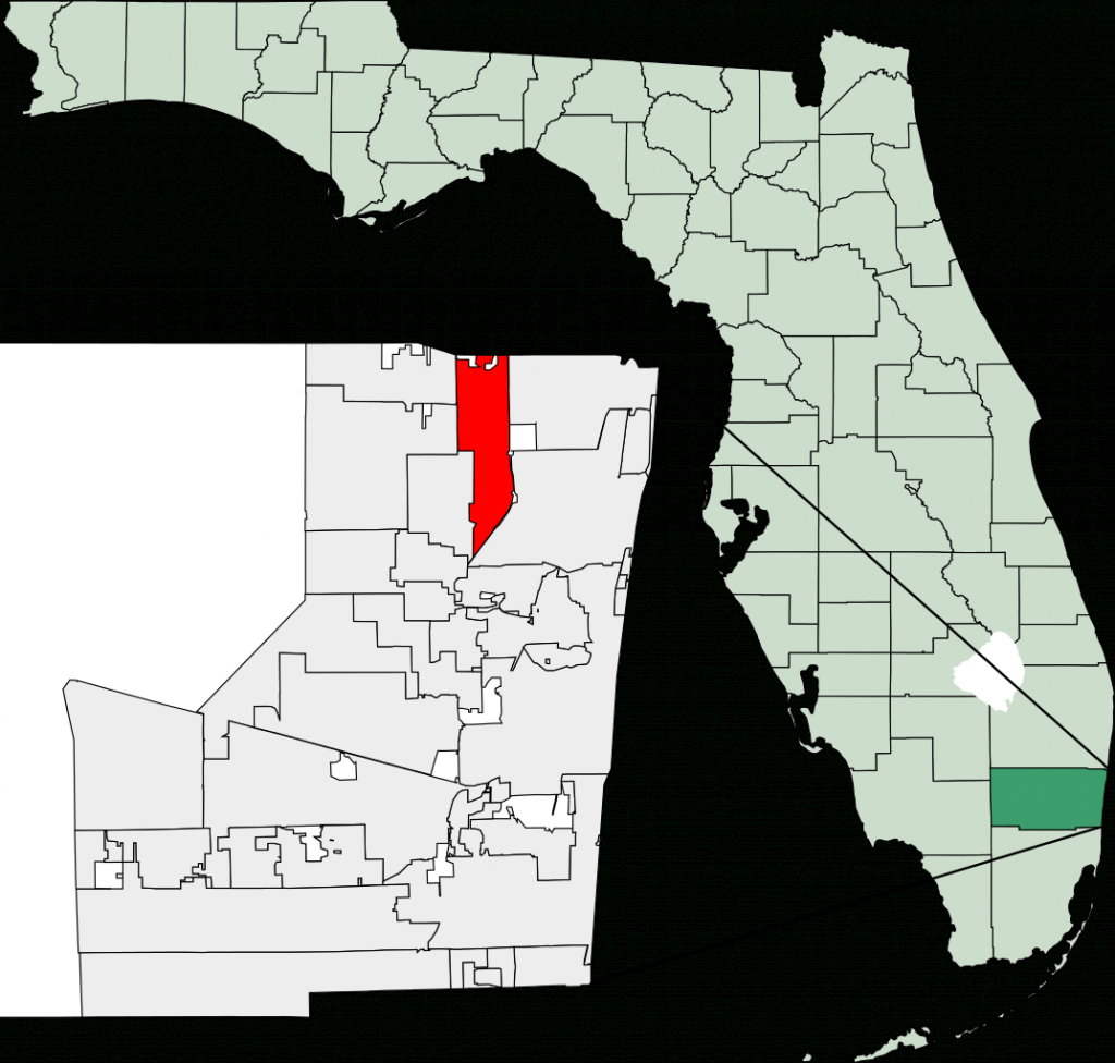 File:map Of Florida Highlighting Coconut Creek.svg - Wikimedia Commons - Coconut Creek Florida Map
