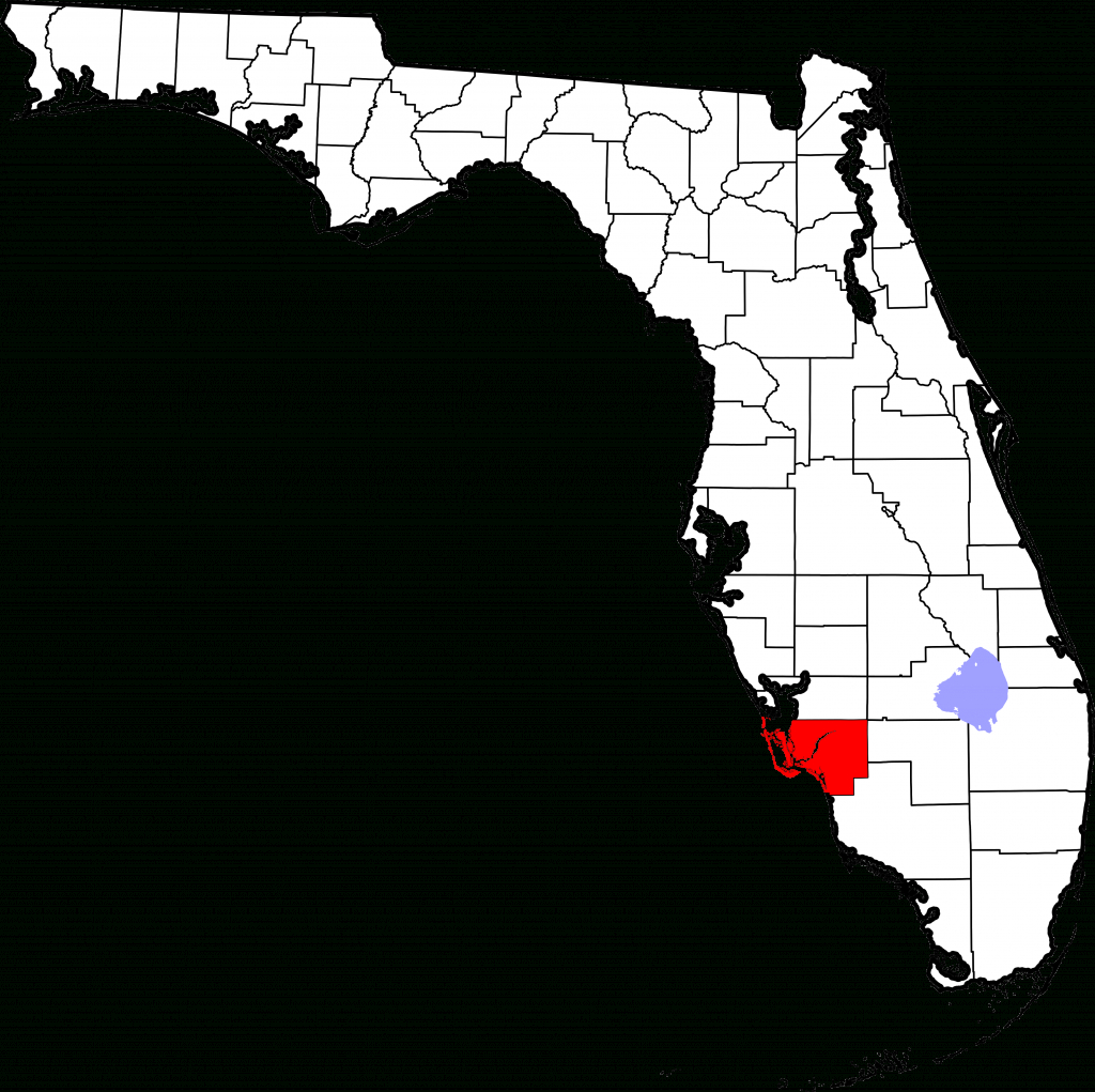 File:map Of Florida Highlighting Lee County.svg - Wikipedia - Map Of Lee County Florida