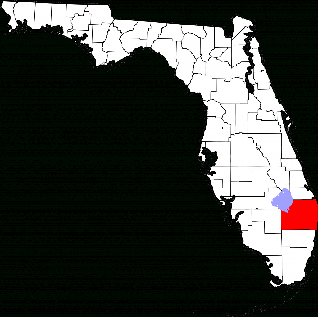 File:map Of Florida Highlighting Palm Beach County.svg - Wikimedia - Belle Glade Florida Map