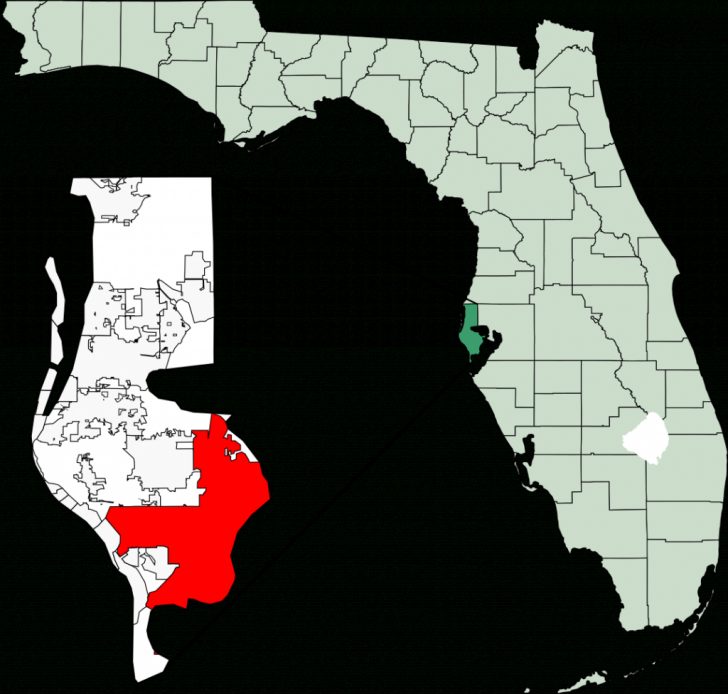 St Pete Florida Map