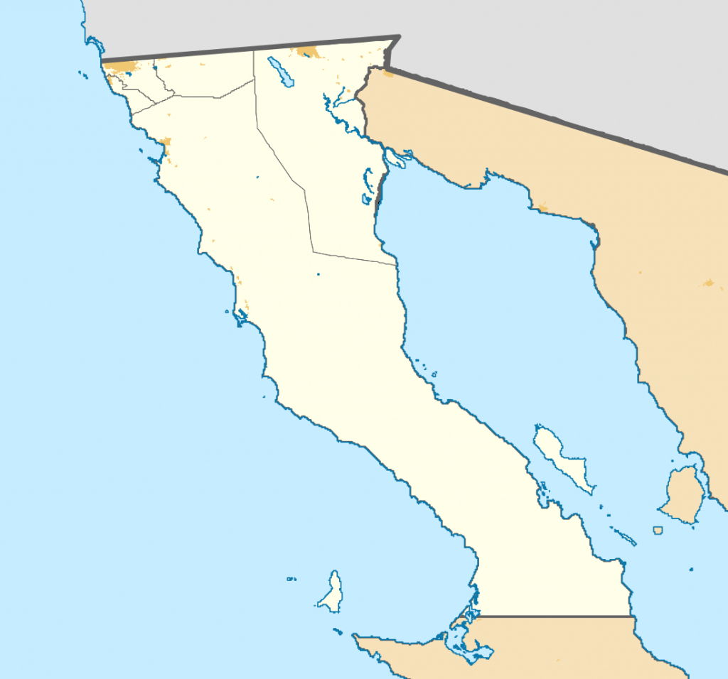 File:mexico Baja California Location Map (Urban Areas).svg - Wikipedia - Baja California Norte Map