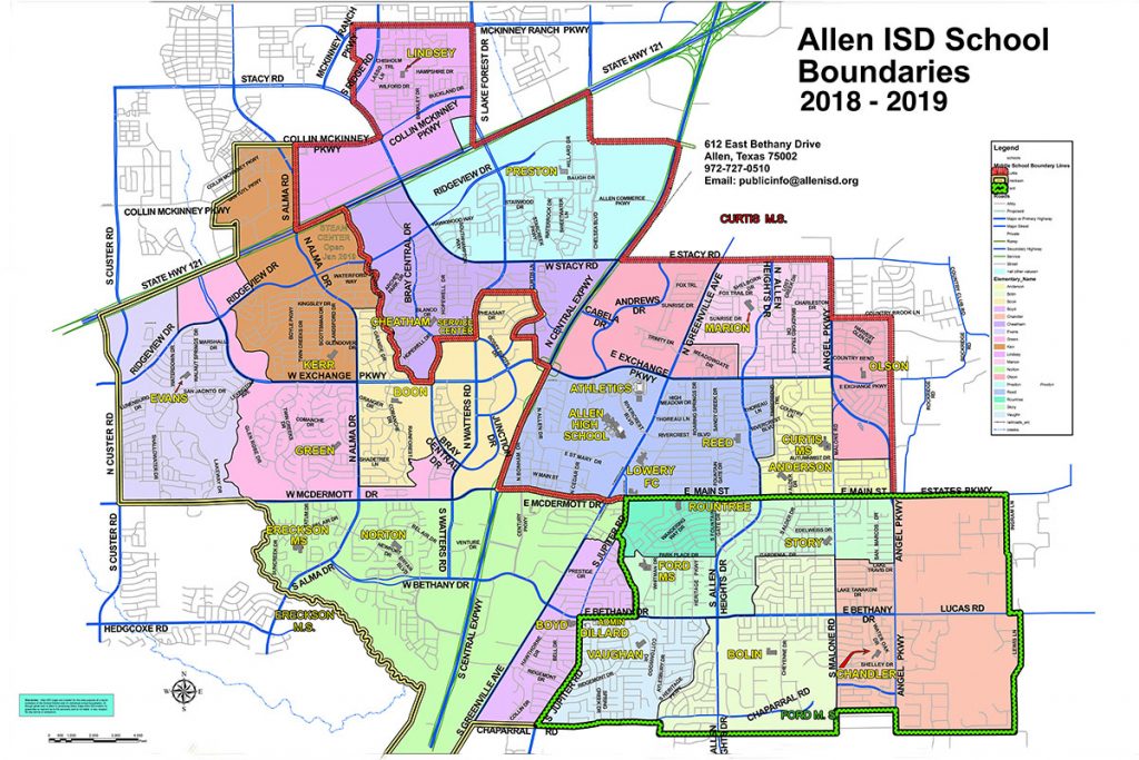 Find A School / Boundary Map - Texas School District Map By Region ...