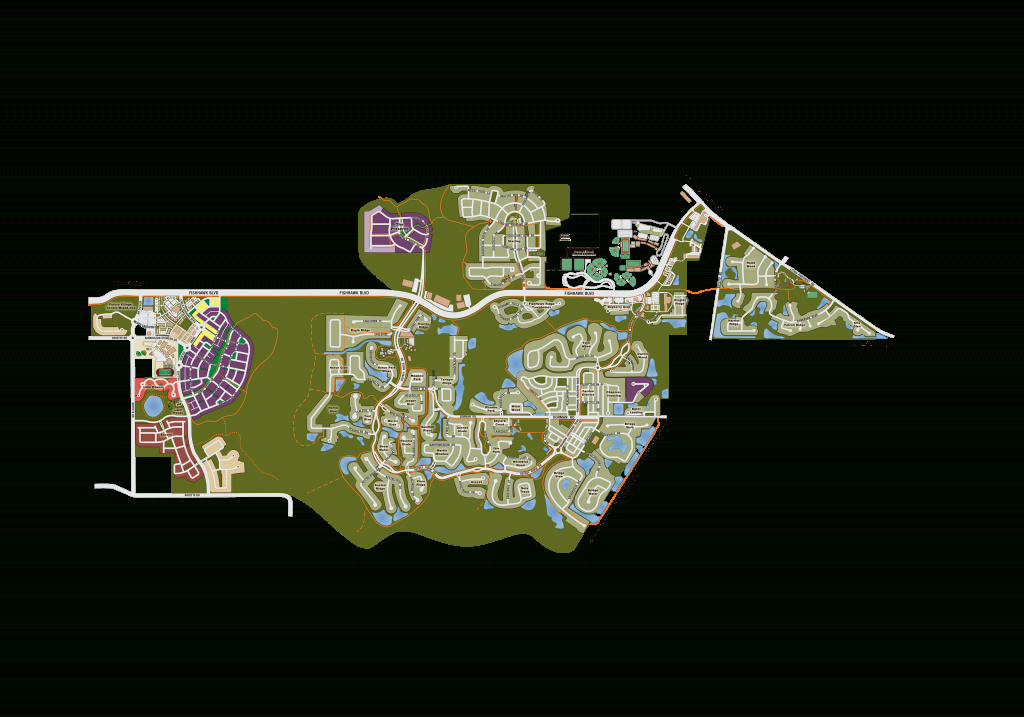 Fishhawk Ranch Community Map | Near Brandon In Tampa Bay Fl - Lithia Florida Map