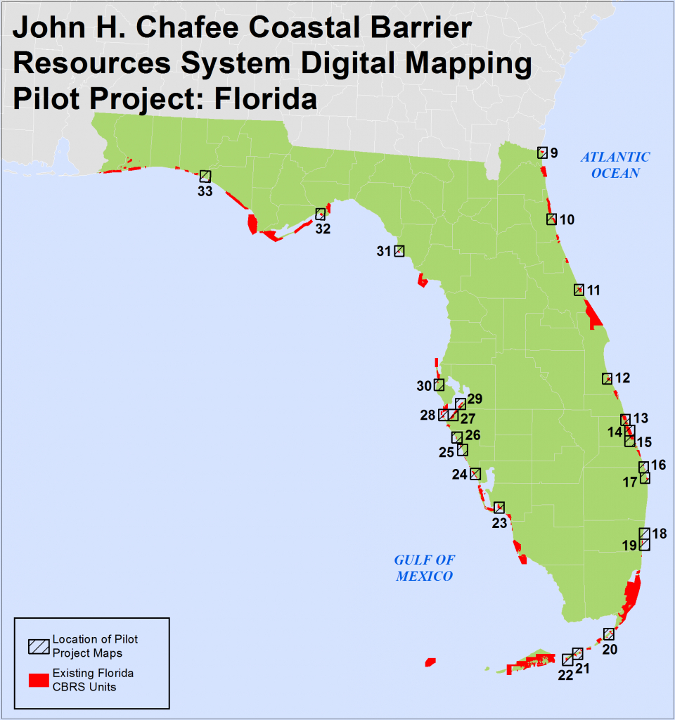 Fl Final Recommended Maps And Digital Boundaries - Florida Ocean Map